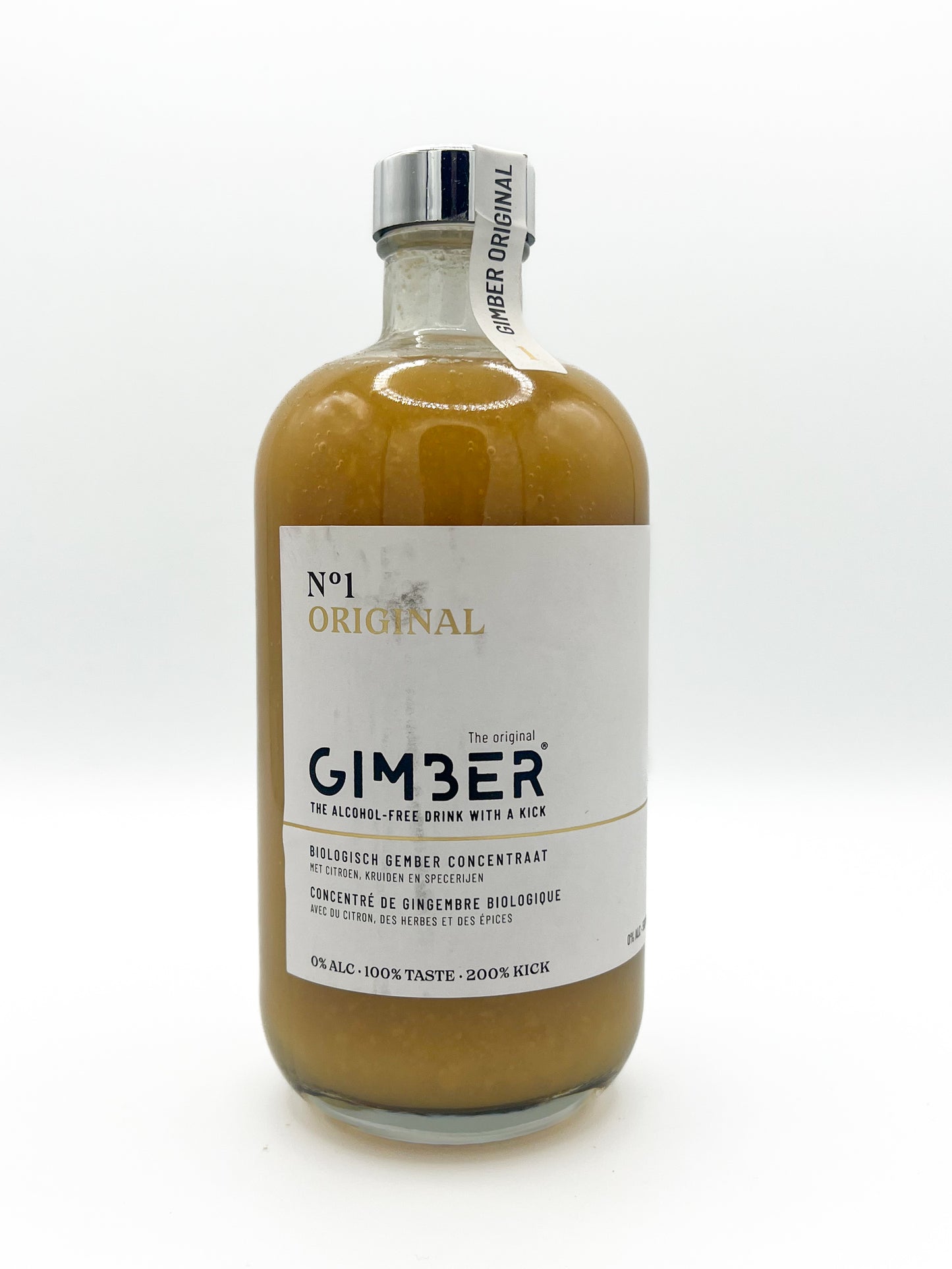 Gimber N°1 - concentré de gingembre bio - boisson sans alcool