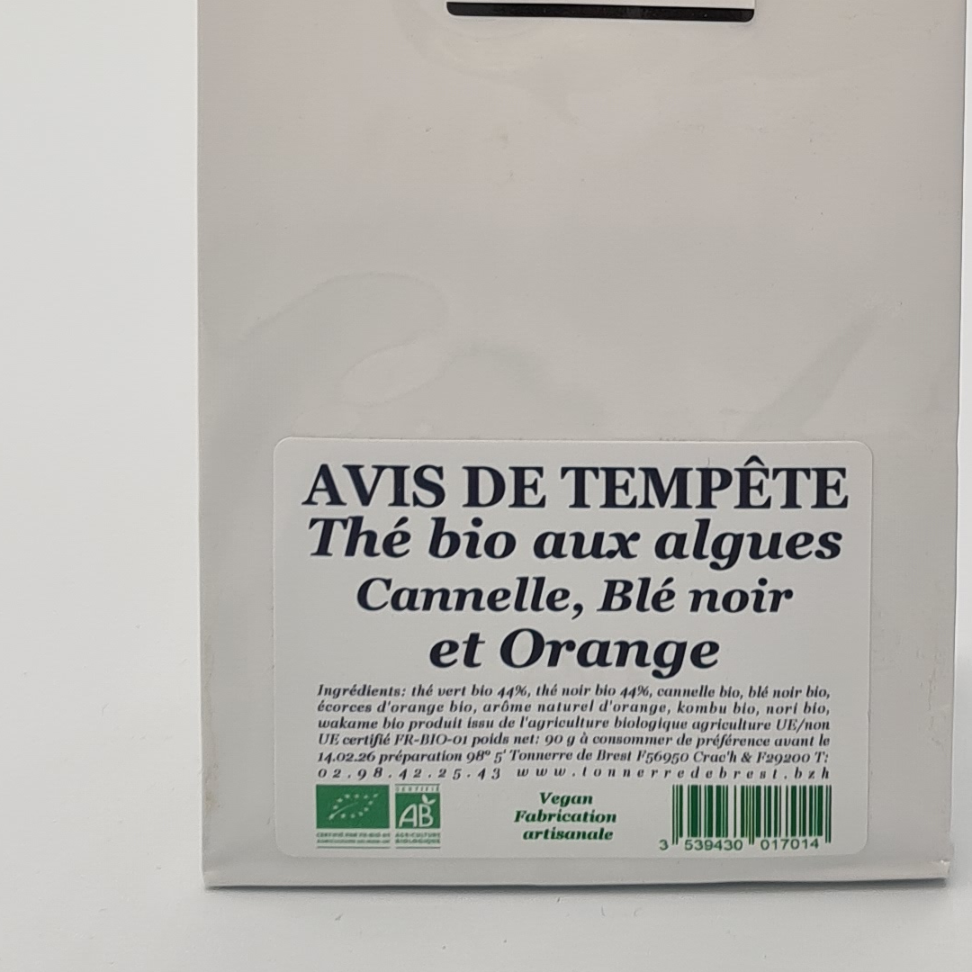 Thé noir Avis de Tempête - Grand Format