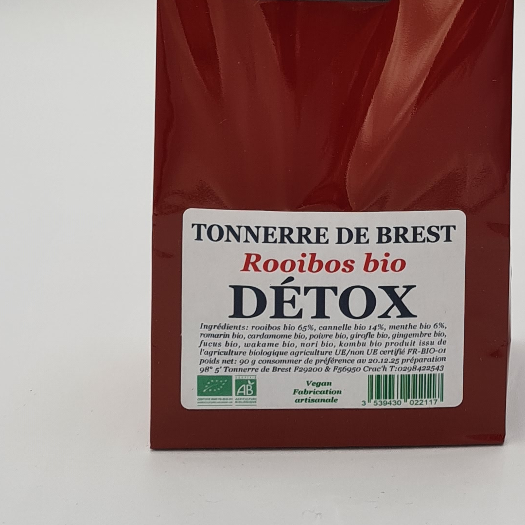 Rooibos Detox aux Algues - Tonnerre de Brest