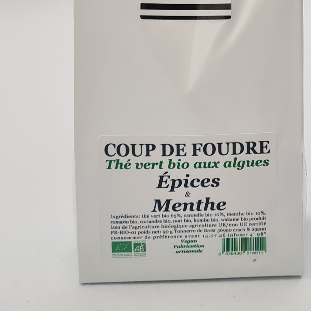 Thé vert Coup de Foudre - Grand Format