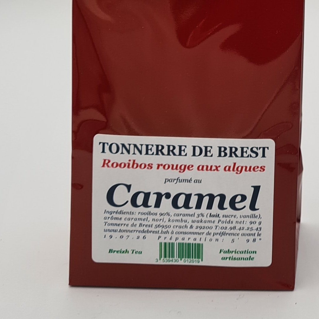 Rooibos Caramel aux algues - Tonnerre de Brest