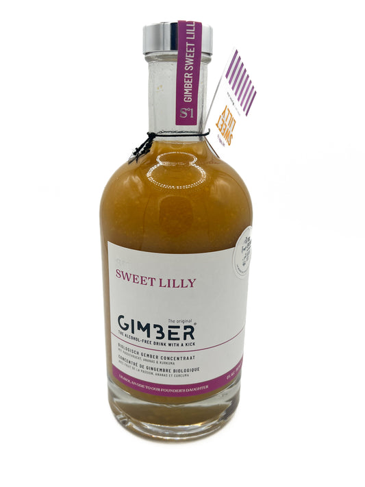 GIMBER S1 SWEET LILLY -concentré de gingembre bio - boisson sans alcool