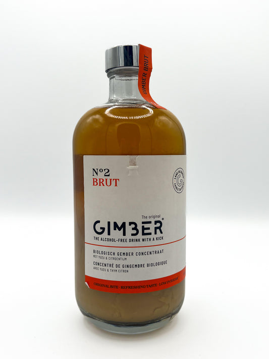 GIMBER N°2 BRUT - concentré de gingembre bio - boisson sans alcool