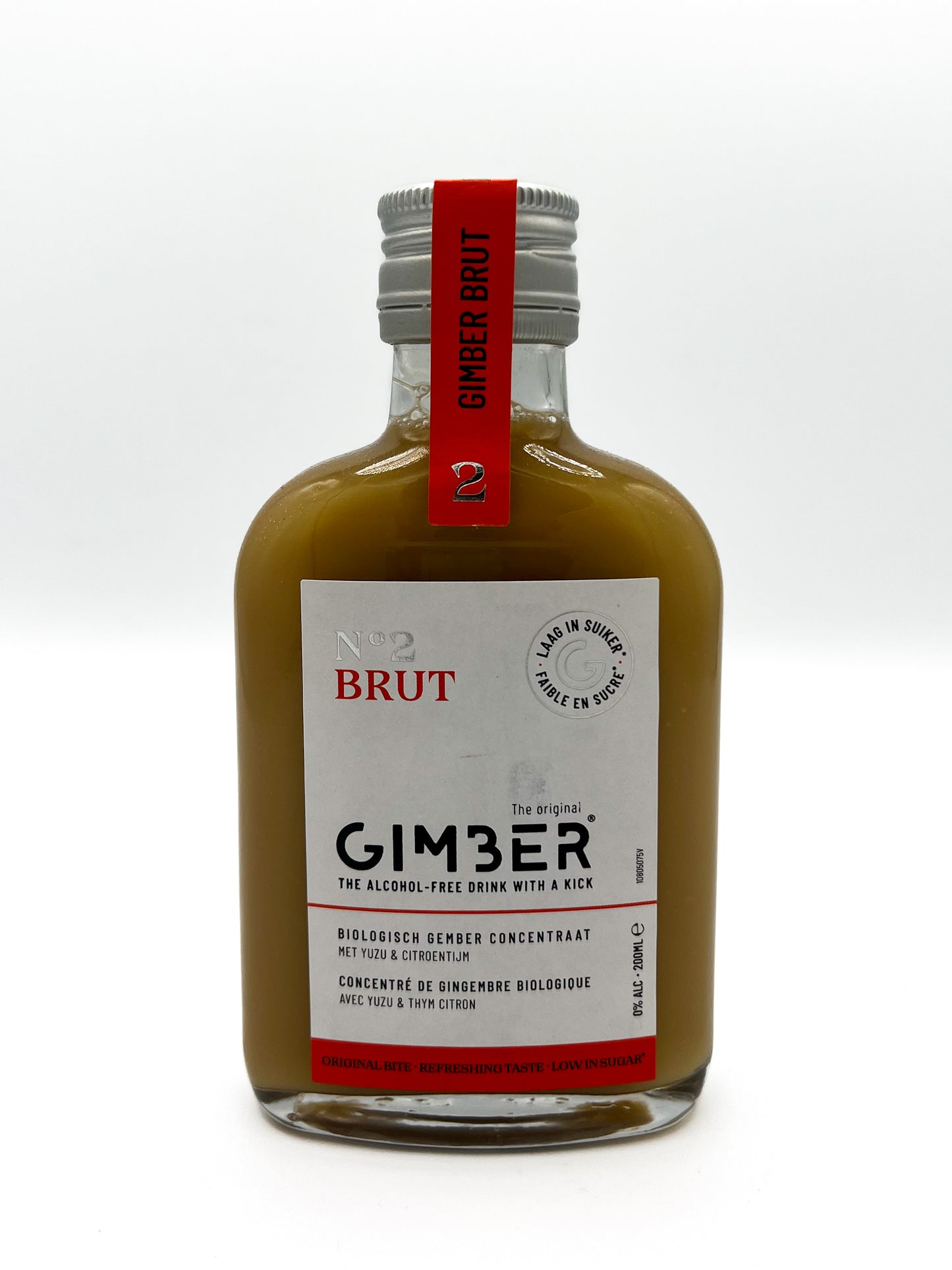 GIMBER N°2 BRUT - concentré de gingembre bio - boisson sans alcool