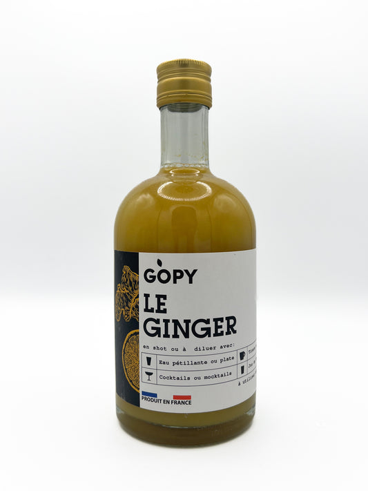 GOPY LE GINGER - concentré de gingembre bio - boisson sans alcool