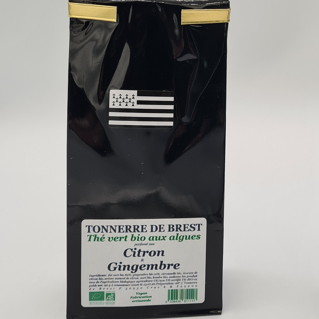 Thé vert Citron & Gingembre - Grand Format